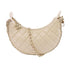 CHANEL Quilted CC GHW Small Hobo Chain Shoulder Bag Lambskin Leather Beige