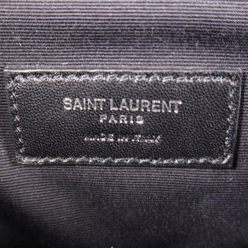 SAINT LAURENT YSL Clutch Bag Pouch 483236 Calfskin Leather Grey