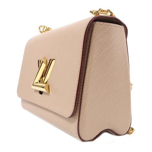 LOUIS VUITTON LV GHW Twist MM Chain Shoulder Bag M21112 Epi Beige