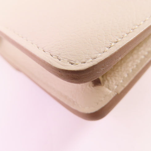 HERMES PHW Roulis Slim Wallet Evercolor Leather