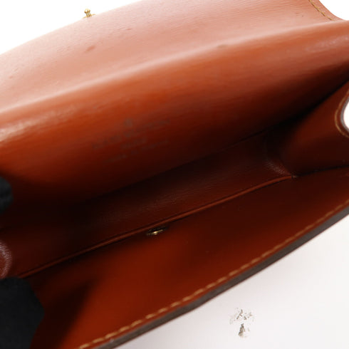 LOUIS VUITTON LV GHW Tilsitt Bum Waist Bag M52603 Epi Brown