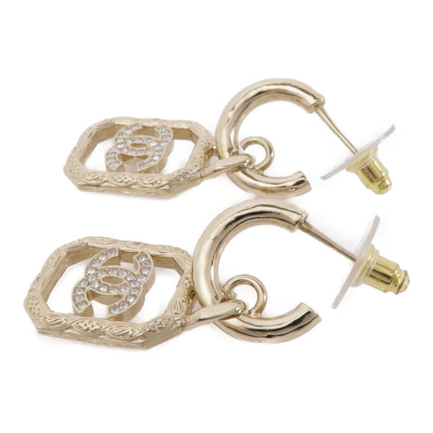 CHANEL CC Earrings Accessories Metal Gold v2