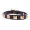 Valentino GHW Rockstud Leather Bracelet Metal Calfskin Leather