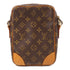 LOUIS VUITTON LV GHW Danube Shoulder Bag M45266 Monogram Brown v2