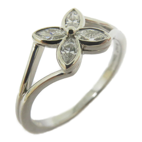TIFFANY&CO Vintage Victoria Marquise Diamond Ring PT950 Platinum US#6.5