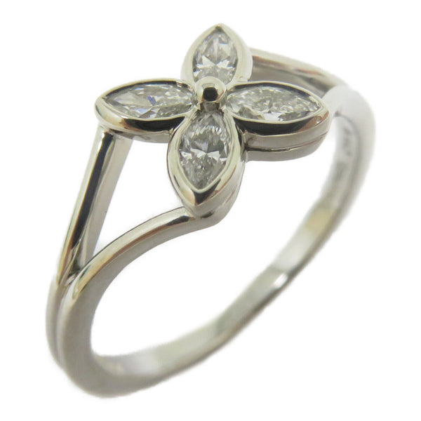 TIFFANY&CO Vintage Victoria Marquise Diamond Ring PT950 Platinum US#6.5