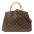LOUIS VUITTON LV GHW Montaigne MM 2 Way Shoulder Bag M41056 Monogram Brown v3
