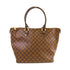 LOUIS VUITTON LV GHW Saleya PM Handbag Shoulder Bag N51183 Damier Ebene Brown