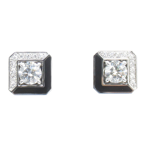 CARTIER Galanterie de Cartier 0.26ct/0.26ct Diamond Earrings N8515157 18K Gold