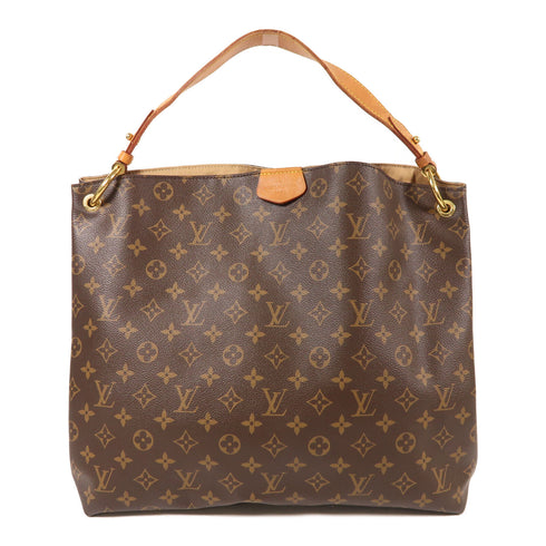 LOUIS VUITTON LV GHW Graceful MM Shoulder Bag M43704 Monogram Brown