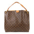 LOUIS VUITTON LV GHW Graceful MM Shoulder Bag M43704 Monogram Brown