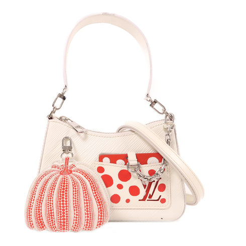 LOUIS VUITTON SHW LV x YK Marellini 2 Way Shoulder Bag M21759 Epi White Red v1