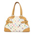 LOUIS VUITTON LV GHW Claudia Shoulder Bag M40193 Monogram Multicolore White v1