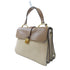 Miu Miu GHW 2 Way Shoulder Bag Handbag Calfskin Leather Beige Brown