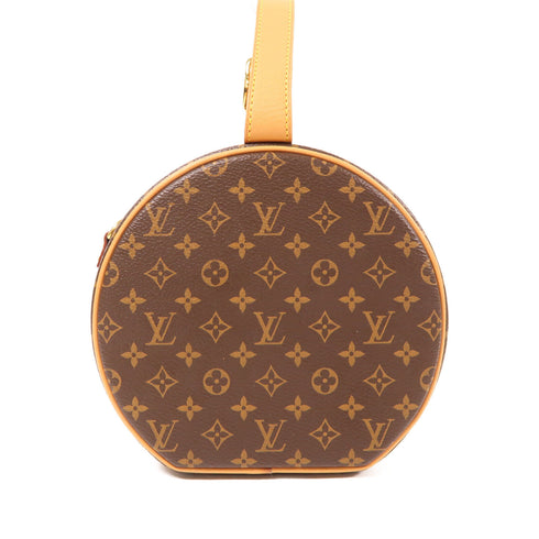LOUIS VUITTON LV GHW Petite Boite Chapeau 2 Way Shoulder Bag Monogram M43514