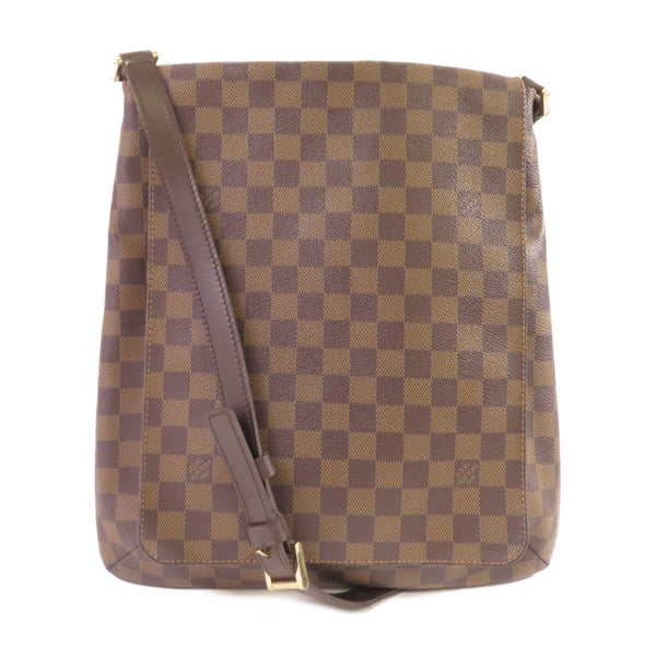 LOUIS VUITTON LV GHW Musette Shoulder Bag Crossbody N51302 Damier Ebene Brown