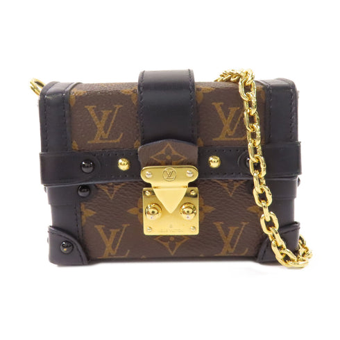 LOUIS VUITTON LV GHW Essential Trunk Clutch Bag M68566 Monogram Brown