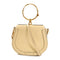 Chloe GHW Nile Bag 2 Way Bag Calfskin Leather White