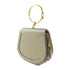 Chloe GHW Nile Bag 2 Way Shoulder Bag Calfskin Leather Beige