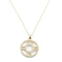 TIFFANY&CO Atlas Open Medallion Diamond Necklace 18K Pink Gold