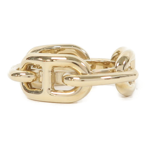 HERMES Scarf Ring Metal Gold