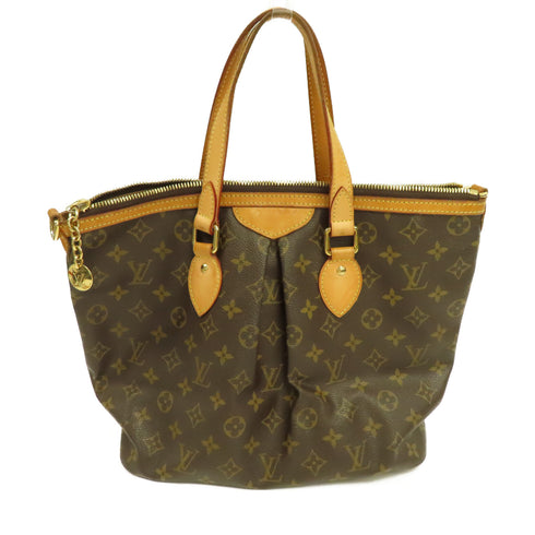 LOUIS VUITTON LV GHW Palermo PM 2Way Shoulder Hand Bag Monogram M40156 Brown
