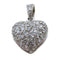 JEWELRY Diamond 1.4g Pendant Top 18K White Gold Silver