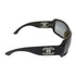 CHANEL CC Sunglasses 6018 c.908/11 PVC Black