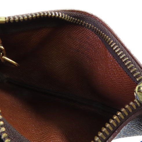 LOUIS VUITTON LV GHW Key Pouch Key Holder M62650 Monogram Brown