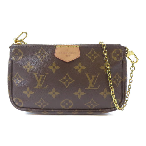 LOUIS VUITTON LV GHW Multi Pochette Accessoires 2 Way Bag M44813 Monogram Brown v2