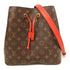 LOUIS VUITTON GHW Neo Noe Bucket Bag Shoulder Handbag M44021 Monogram Coquelicot