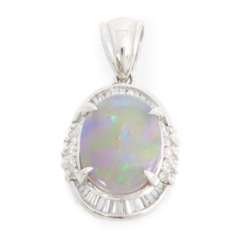 JEWELRY Opal Pendant Top PT900 Platinum