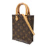 LOUIS VUITTON LV GHW Petit Sac Plat 2 Way Shoulder Bag M81295 Monogram Brown v3