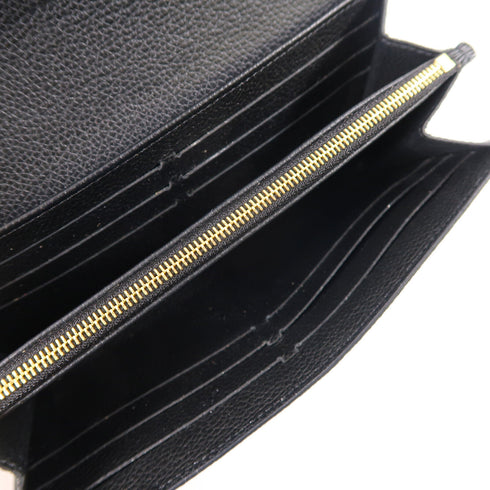 LOUIS VUITTON LV GHW Sarah Wallet M61182 Monogram Empreinte Black