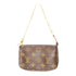 LOUIS VUITTON LV GHW Mini Pochette Accessoires Handbag M58009 Monogram Brown v5