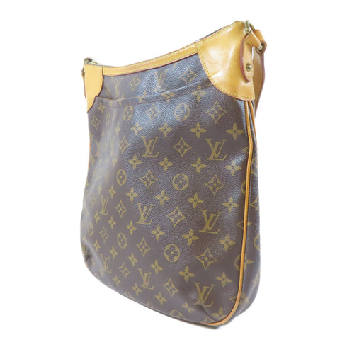 LOUIS VUITTON LV GHW Odeon MM Shoulder Bag M56389 Monogram Brown