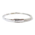 FINE JEWELRY 0.755ct Diamond Bangle 18K White Gold #16.25cm