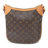 LOUIS VUITTON LV GHW Odeon PM Shoulder Bag M56390 Monogram Brown v1