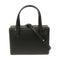 LOEWE SHW Postal 2 Way Shoulder Bag Handbag 309.56.W85 Calfskin Leather Black