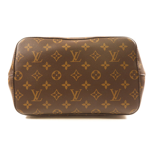 LOUIS VUITTON GHW Neo Noe Bucket Bag Shoulder Handbag M44021 Monogram Coquelicot v1