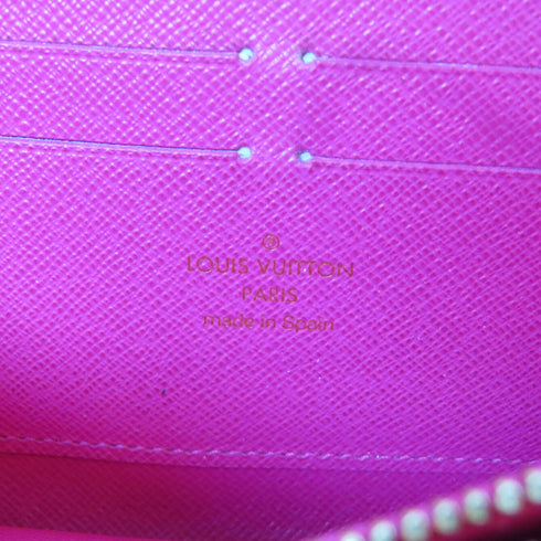 LOUIS VUITTON LV GHW Zippy Wallet M60243 Monogram Multicolore Black