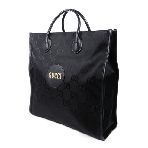GUCCI SHW Off The Grid GG 2 Way Shoulder Tote Bag 630355 Nylon Black