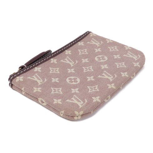 LOUIS VUITTON LV GHW Pochette Cles Coin Case Monogram Idylle