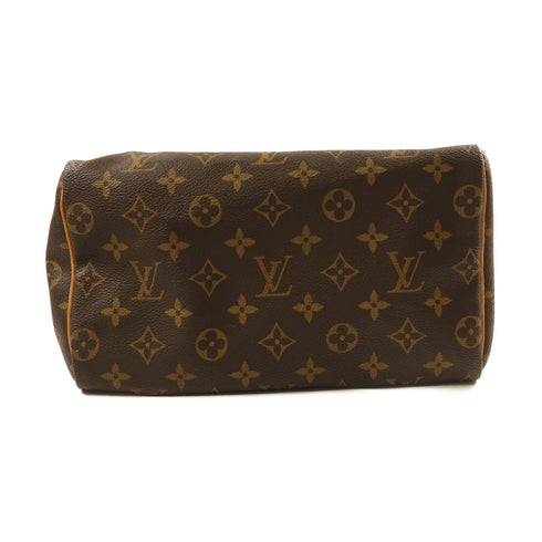 LOUIS VUITTON LV GHW Speedy 25 Hand Bag M41528 Monogram Brown v2