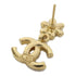 CHANEL CC Earrings Metal Gold v4