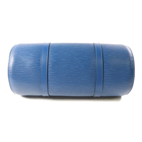 LOUIS VUITTON LV Soufflot Handbag M52225 Epi Blue v1