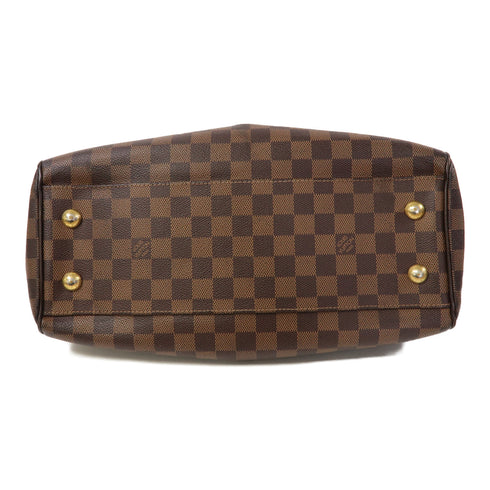 LOUIS VUITTON LV GHW Trevi PM Handbag/Tote Bag N51997 Damier Brown