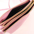 CELINE GHW Trio Shoulder Bag Lambskin Leather Pink 171453ETA