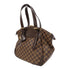LOUIS VUITTON LV GHW Verona MM Shoulder Bag N41118 Damier Ebene Brown v1