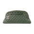 CHANEL CC SHW Chain Shoulder Bag Calfskin Leather Green v1